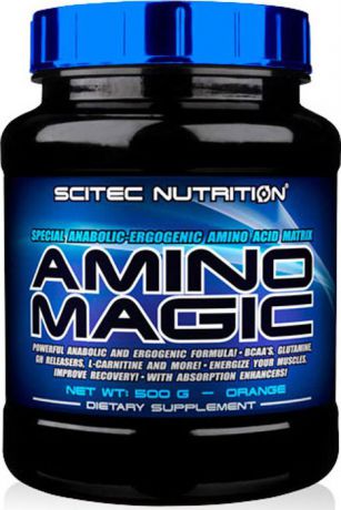 Аминокислотный комплекс Scitec Nutrition Amino Magic, апельсин, 500 г
