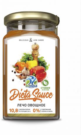 Соус BioMeals Dieta Sauce, лечо овощное, 310 г