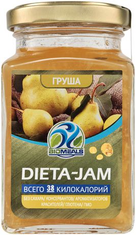 Джем BioMeals Dieta-Jam, BM-DJ1-PEAR, груша, 230 г