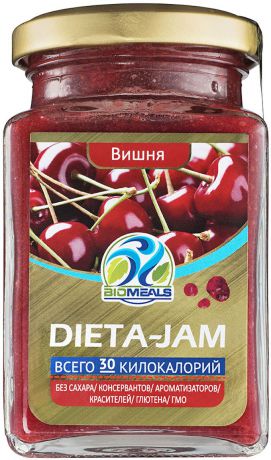 Джем BioMeals Dieta-Jam, вишня, 230 г