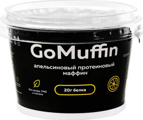 Маффин протеиновый Vasco GoMaffin, апельсин, 54 г