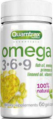 Добавка Quamtrax Omega 3-6-9, 60 капсул