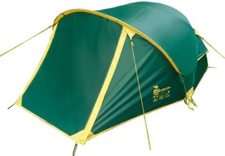 Палатка Tramp Colibri+ (V2), цвет: зеленый. TRT-35