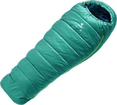 Спальный мешок Deuter Starlight Pro, левый, 3720219_2322, темно-синий, зеленый