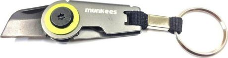 Нож туристический Munkees Q Knife, цвет: серебристый