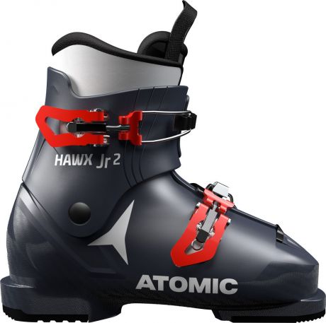Ботинки горнолыжные Atomic Hawx Jr 3, цвет: темно-синий, зеленый. Размер 34,5/35