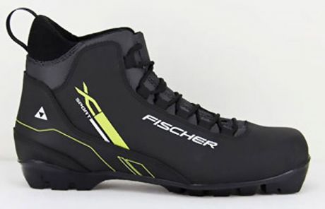 Ботинки лыжные беговые Fischer Xc Sport Black Yellow. Размер 41