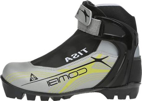 Ботинки лыжные беговые Tisa Combi Nnn, цвет: черный, серый. Размер 36