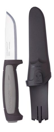 Нож туристический Morakniv "Robust", цвет: черный, серый, длина лезвия 9,1 см