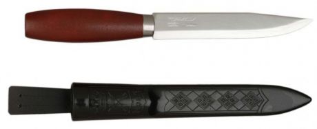 Нож туристический Morakniv "Classic №3", цвет: красный, стальной, длина лезвия 15 см