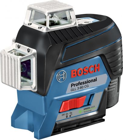Лазерный нивелир Bosch GLL 3-80 CG + держатель BM 1 + АКБ 12 V, L-Boxx. 0601063T00