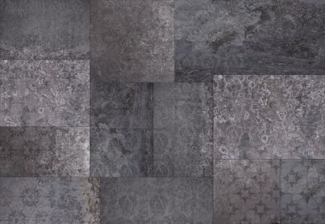 Фотообои Komar "Черная амбра", 368 см х 2,48 м, флизелиновые