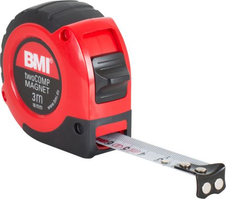 Измерительная рулетка BMI Twocomp Magnetic, 472341021M, 3 м
