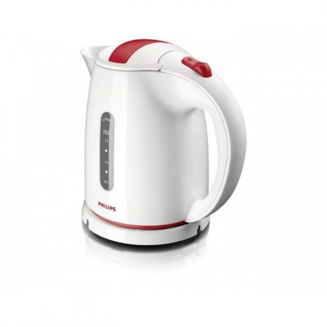 Электрический чайник Philips HD 4646/40, белый, красный