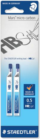 Staedtler Грифель для карандаша HB soft 0,5 мм 2 упаковки по 12 шт