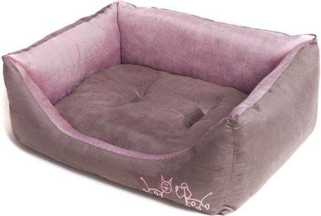 Кровать для животных Prolapa "Котопес", 02500412, розовый, 48 x 28 x 20 см