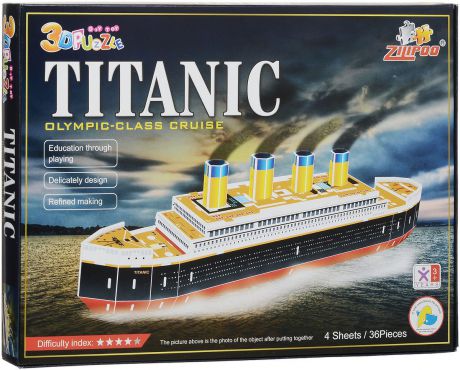 Zilipoo 3D Пазл Титаник