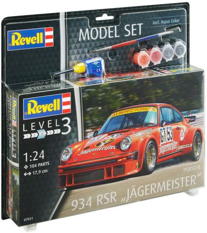 Revell Модель для сборки Набор Автомобиль Porsche 934 RSR Jagermeister