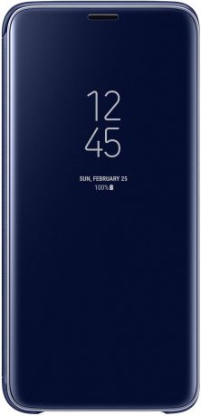 Samsung EF-ZG960 Clear View Standing чехол для Galaxy S9, Blue