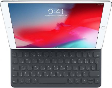 Чехол-клавиатура Apple Smart Keyboard для iPad Pro 10.5", русская раскладка, MPTL2RS/A, темно-серый