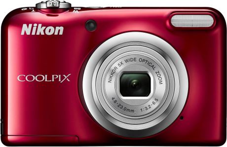 Компактный фотоаппарат Nikon CoolPix A10, Red