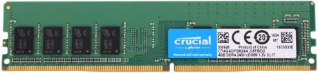 Модуль оперативной памяти Crucial DDR4 4Gb 2400MHz, CT4G4DFS824A