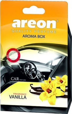 Освежитель воздуха для автомобиля Areon Box Vanilla, под сидение