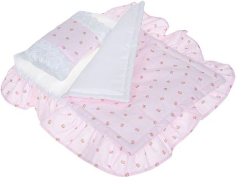 Комплект постельного белья для кукол Страна Карнавалия "Розочки", 4016461