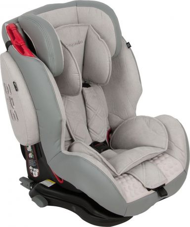 Автокресло Capella Isofix, 9-36 кг, цвет: светло-серый