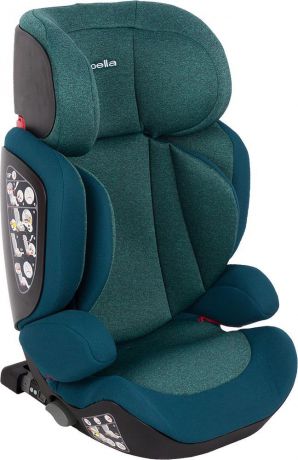 Автокресло Capella Isofix, 15-36 кг, цвет: зеленый