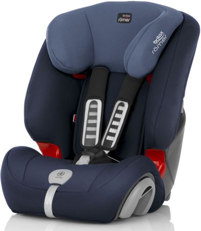 Автокресло детское Britax Roemer Evolva 123 Plus Moonlight Blue Trendline от 9 до 36 кг, 2000027860, синий