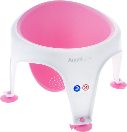 Angelcare Стульчик для купания Bath Rng цвет розовый