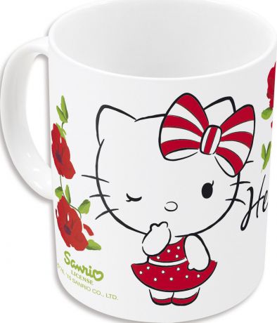 Кружка Stor Hello Kitty, 46215, белый, мультиколор, 325 мл