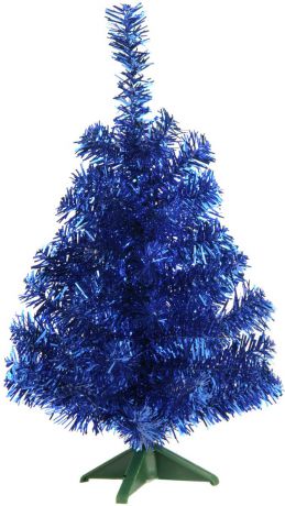 Ель искусственная "Morozco", настольная, цвет: синий, высота 30 см