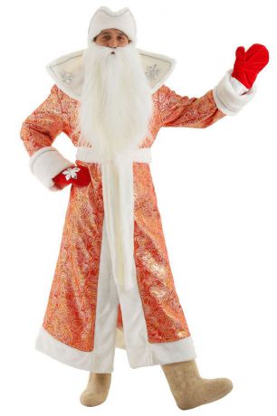 Карнавальный костюм Бока "Дед Мороз", цвет: красный. Размер 52/54. 1577029