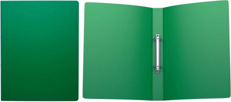 Папка ErichKrause Classic, на 2 кольцах, 35 мм, A4, зеленый