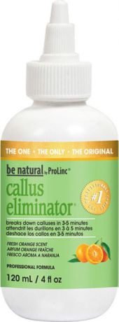 Средство для удаления натоптышей Be Natural Callus Eliminator Orange, с запахом апельсина, 120 мл