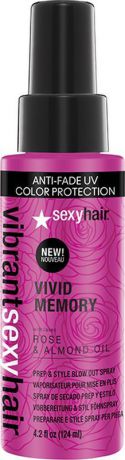 Спрей для волос Sexy Hair Vibrant, для сушки феном, 124 мл