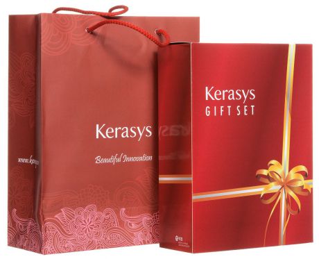 KeraSys Подарочный набор для волос "Oriental Premium": шампунь, кондиционер, мыло, 2 шт
