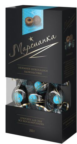 Марсианка тирамису конфета, 200 г