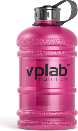Бутылка для воды "Vplab", цвет: розовый, 2,2 л