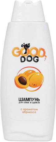 Шампунь для собак и щенков Good Dog, с ароматом абрикоса, 250 мл
