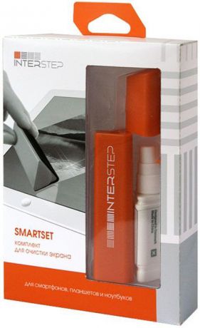 Interstep SmartSet, Orange чистящий набор для экранов