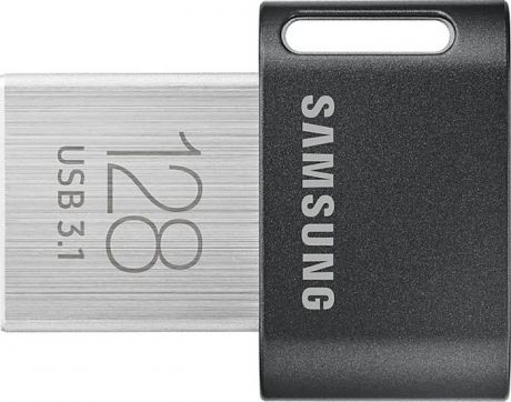 USB Флеш-накопитель Samsung Fit Plus MUF-128AB/APC 128GB, серебристый