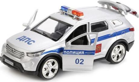 ТехноПарк Машинка инерционная Hyundai Santafe Полиция