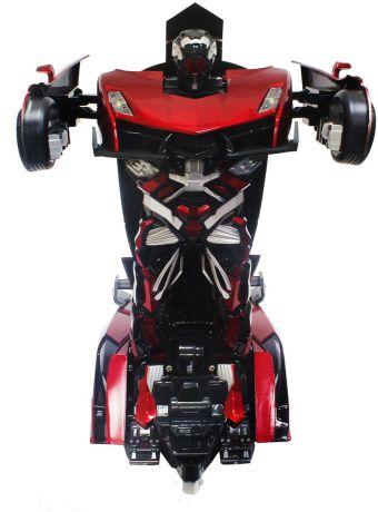 1TOY Робот-трансформер на радиоуправлении Спортивный автомобиль цвет красный