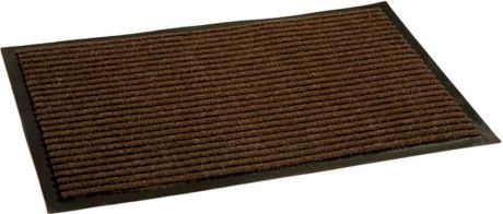 Коврик придверный Стар Экспо "Стандарт", влаговпитывающий, цвет: коричневый, 90 х 150 см