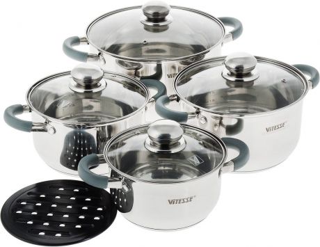 Набор посуды "Vitesse", 9 предметов. VS-9017