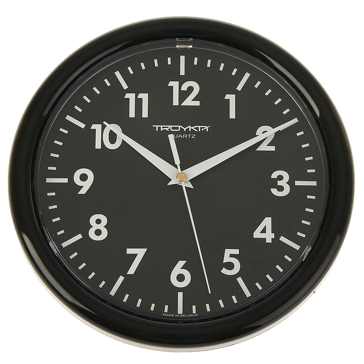 Часы настенные Тройка "Темная классика", диаметр 24,5 см