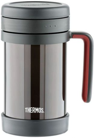Термос для заваривания "Thermos", цвет: черный, 0,5 л. TCMF-501